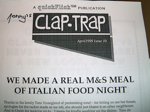 A load of old Clap-Trap
